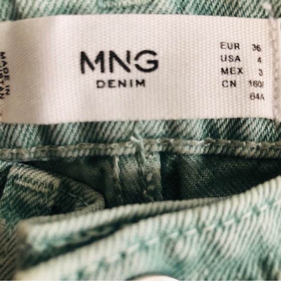 NEW Mango Tapered Ankle High Waist Jeans - Picture 7 of 7